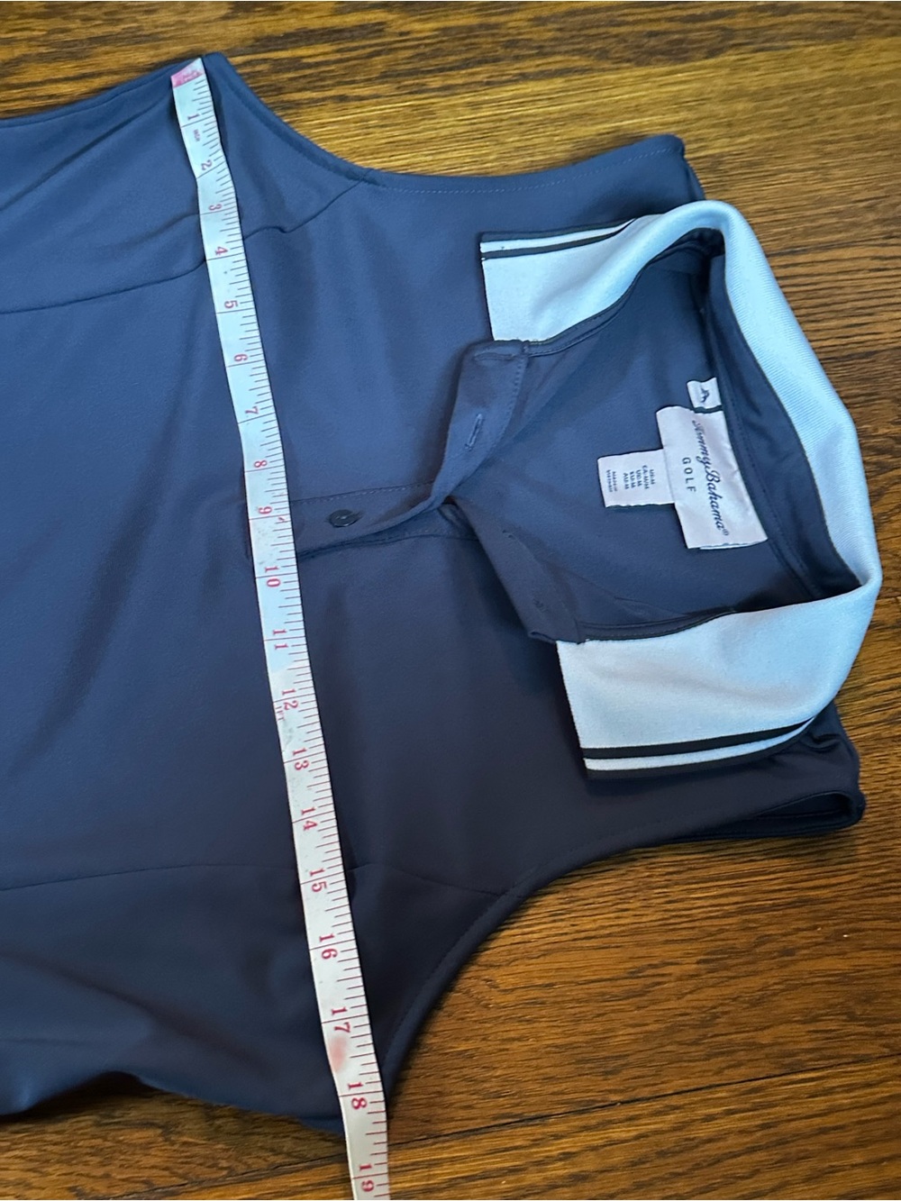 Tommy Bahama Golf Sleeveless Polo Dress Navy - Size M - Picture 4 of 8